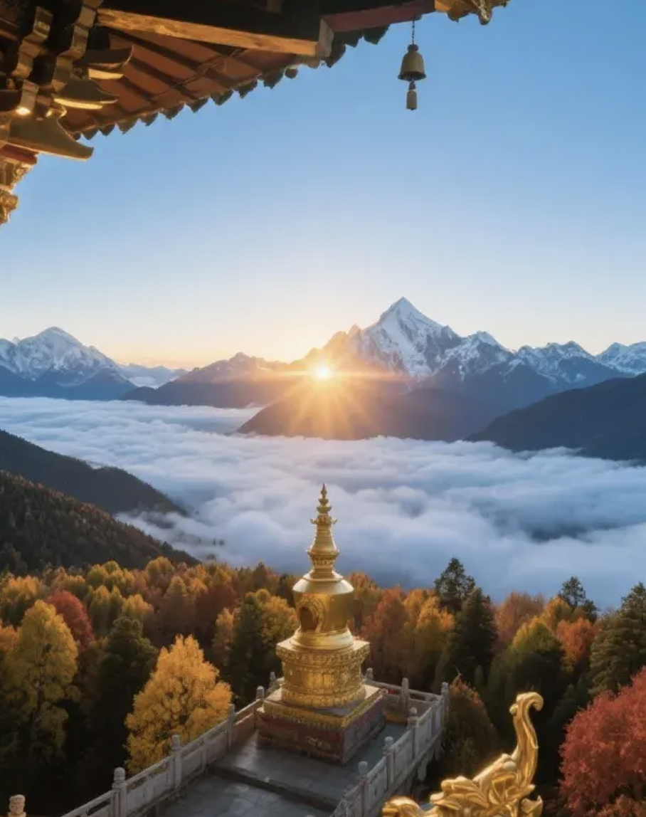 mount emei best places to visit china in autumn