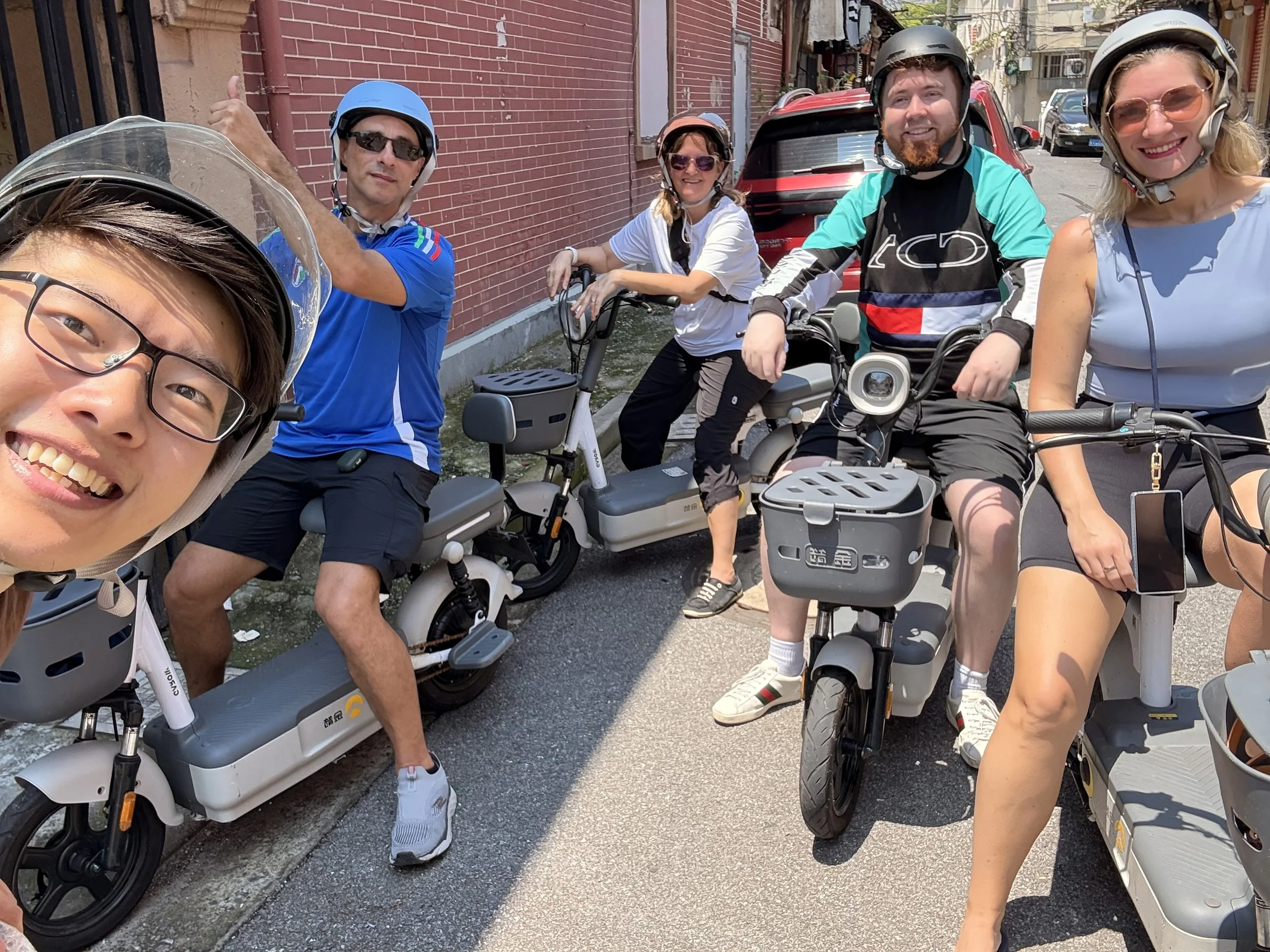 Moped Tour of Shanghai