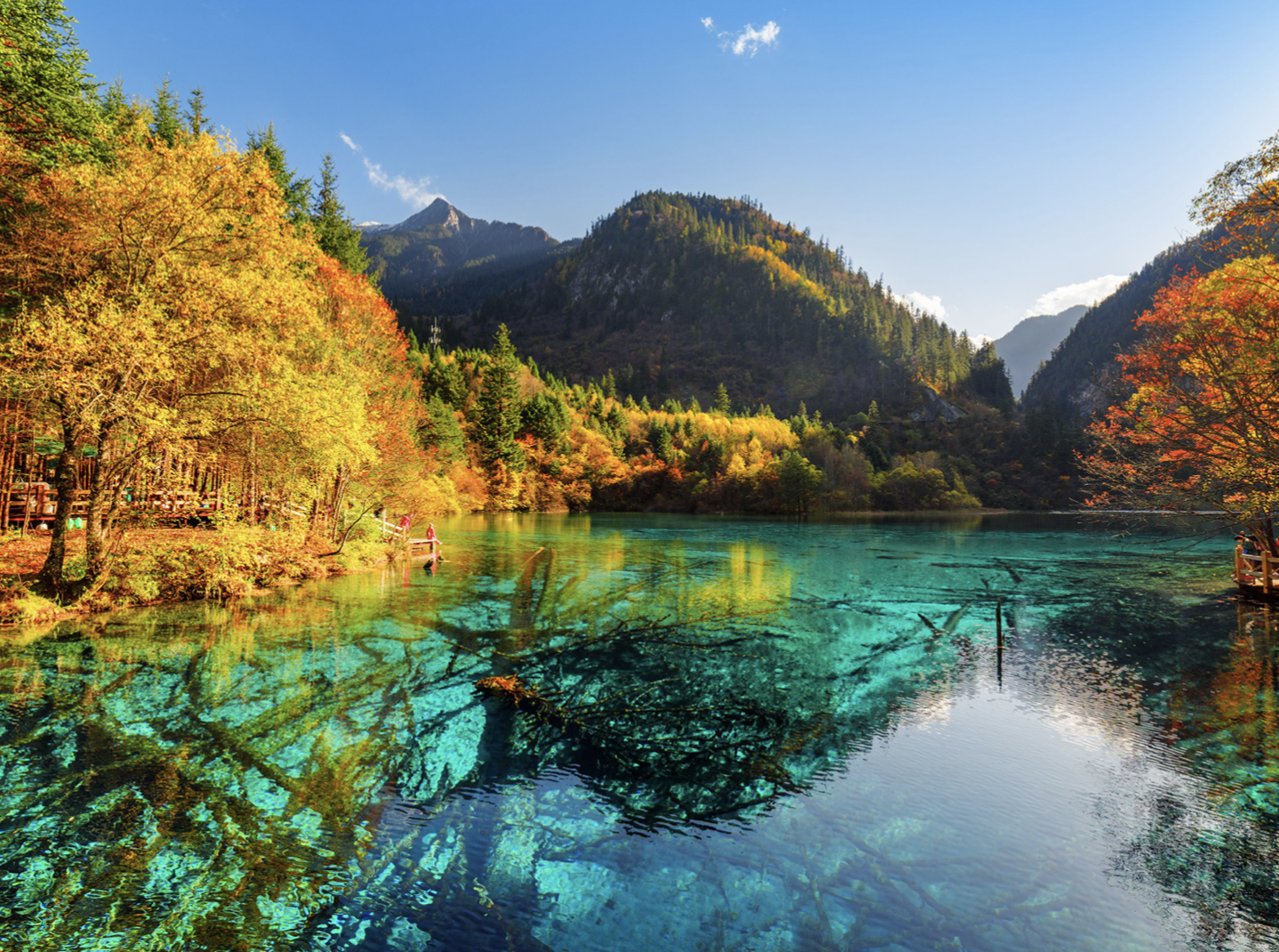 jiuzhaigou best places to visit china in autumn