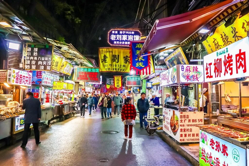 muslim quarter food street, xi'an travel guide