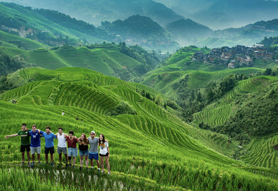 longji rice terraces  places of natural beauty China