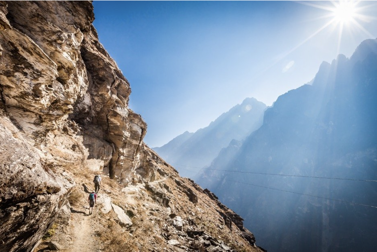 Tiger leaping gorge  places of natural beauty China