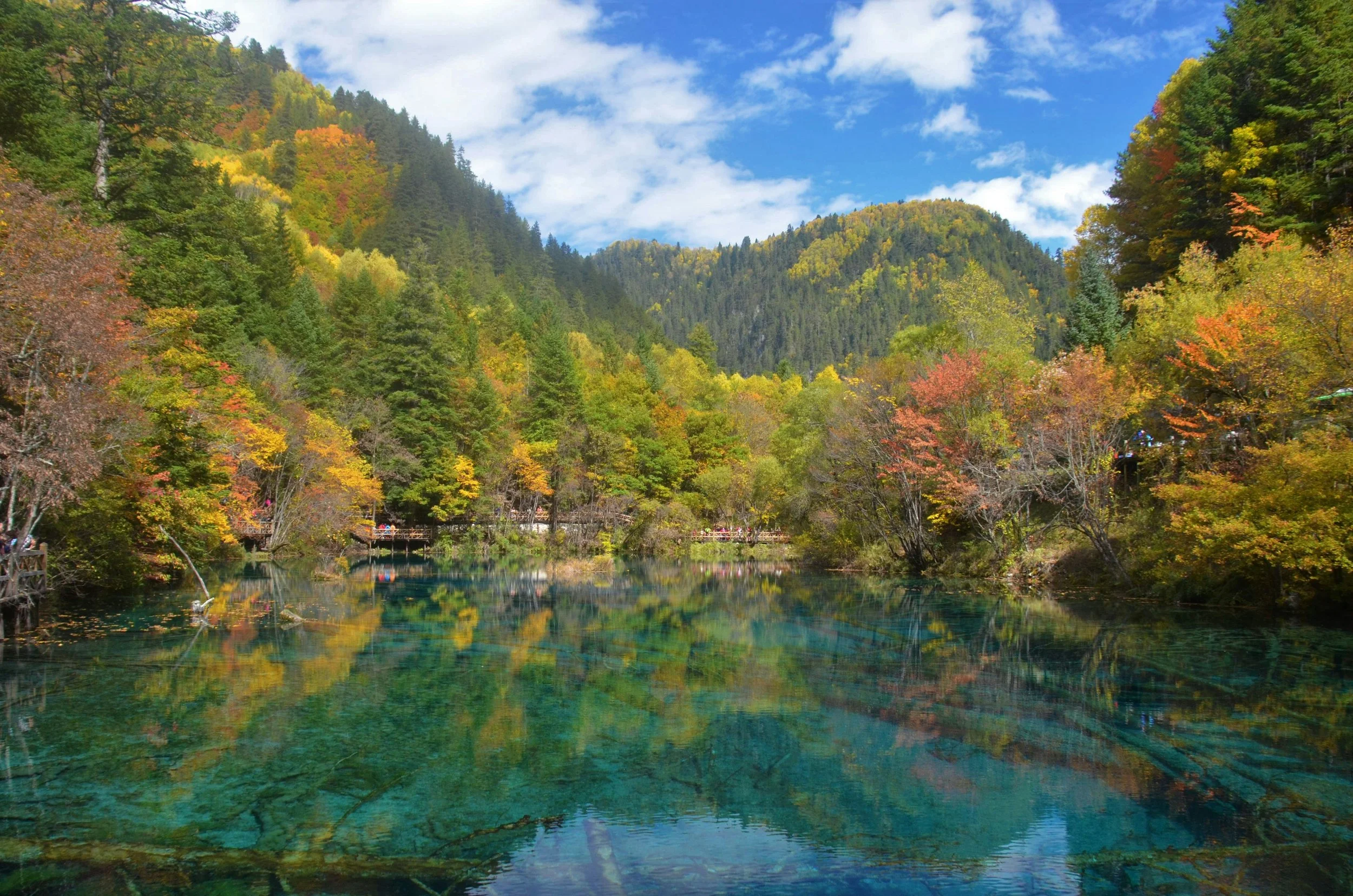 best places to visit china in autumn sichuan