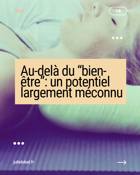 Les différents niveaux de méditation- julie lobel