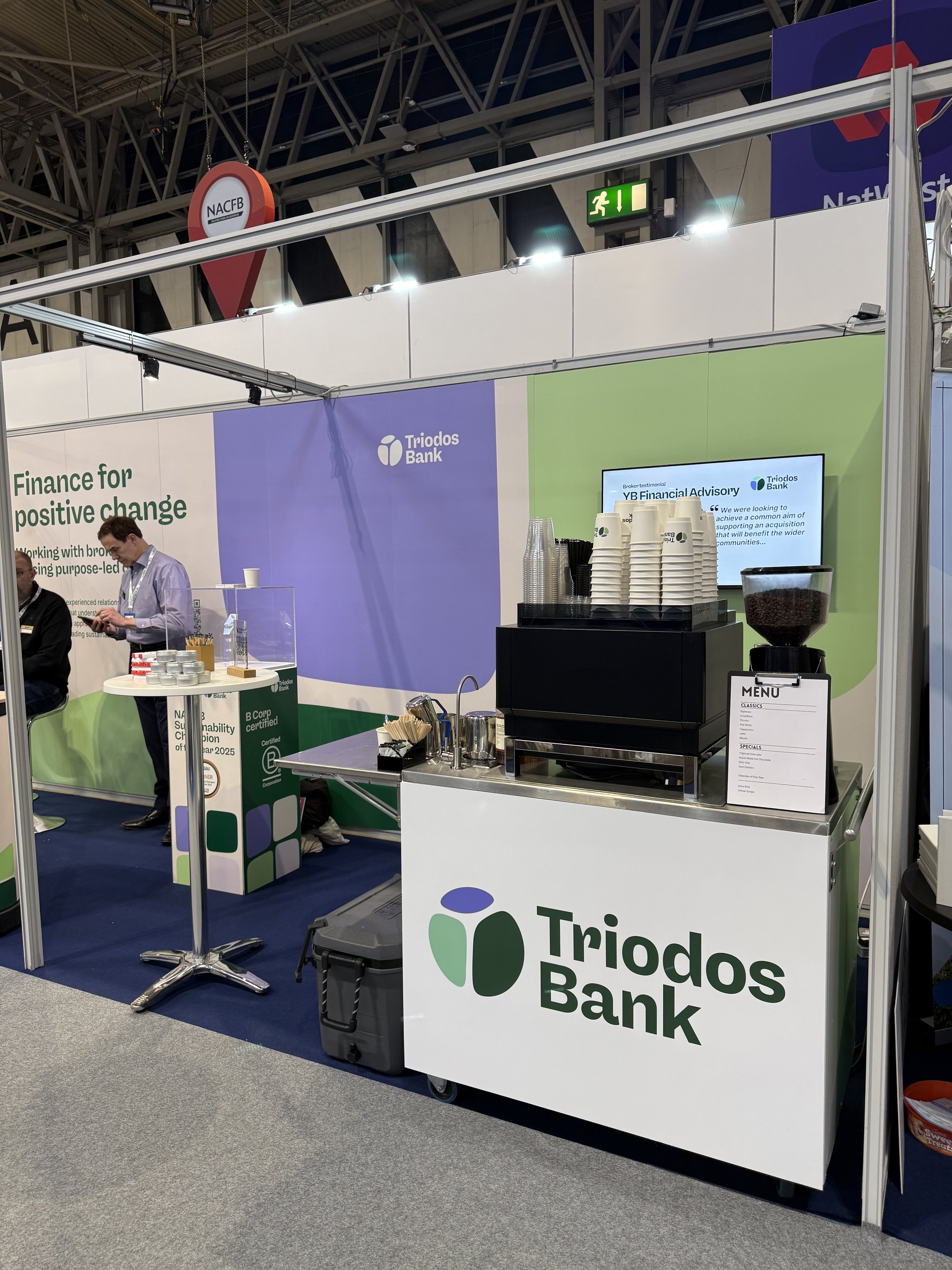 Behind the Bar: Supporting Triodos Bank at the NACFB Expo 2026