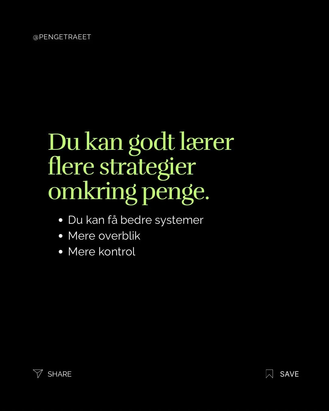 M&aring;ske kan du genkende det?
At det ikke handler om at g&oslash;re det bedre&hellip;
men om noget i dig, der l&aelig;nges efter ro i det 🌳

Det &oslash;ver jeg mig stadig i.