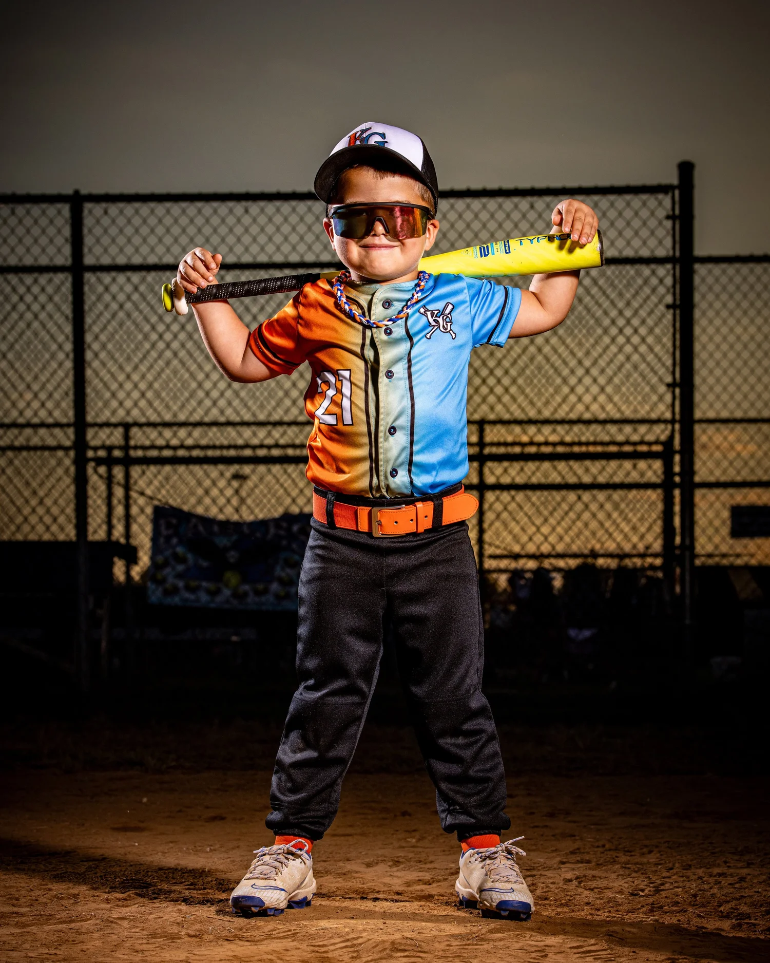 King George Little League youth baseball portrait by J-Slo Photo