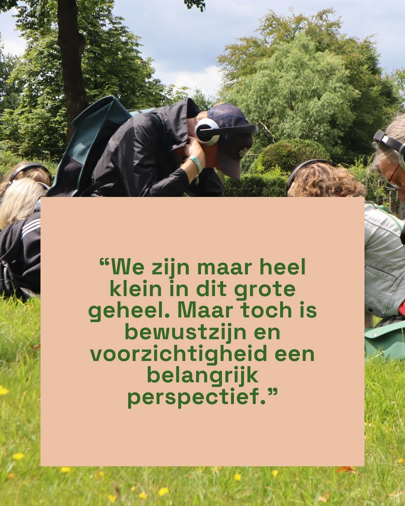 &ldquo;We zijn maar heel klein in dit grote geheel. Maar toch is bewustzijn en voorzichtigheid een belangrijk perspectief&rdquo; 🌏

Dit is een van de publieksreacties toen we een try-out van howtodissapear op @festivalderaa speelden. Hoe zie jij jou