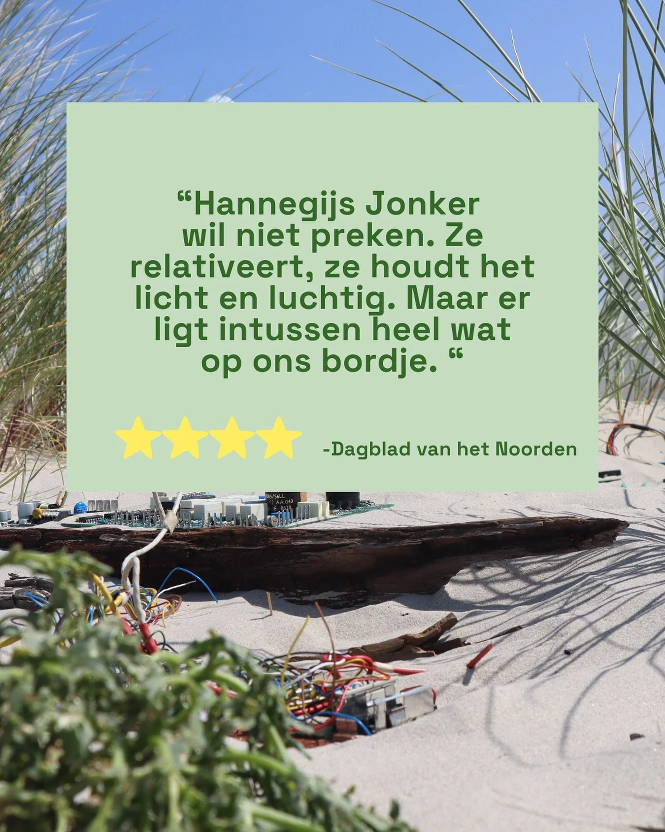 ✨ 4 sterren voor &lsquo;howtodisappear&rsquo; van Hannegijs Jonker! ✨

Vandaag verscheen in het @dvhn.nl een prachtige recensie van Peter van Strien over de voorstelling &lsquo;howtodisappear&rsquo;:

&ldquo;Een filosofische boswandeling... wauw! Ver