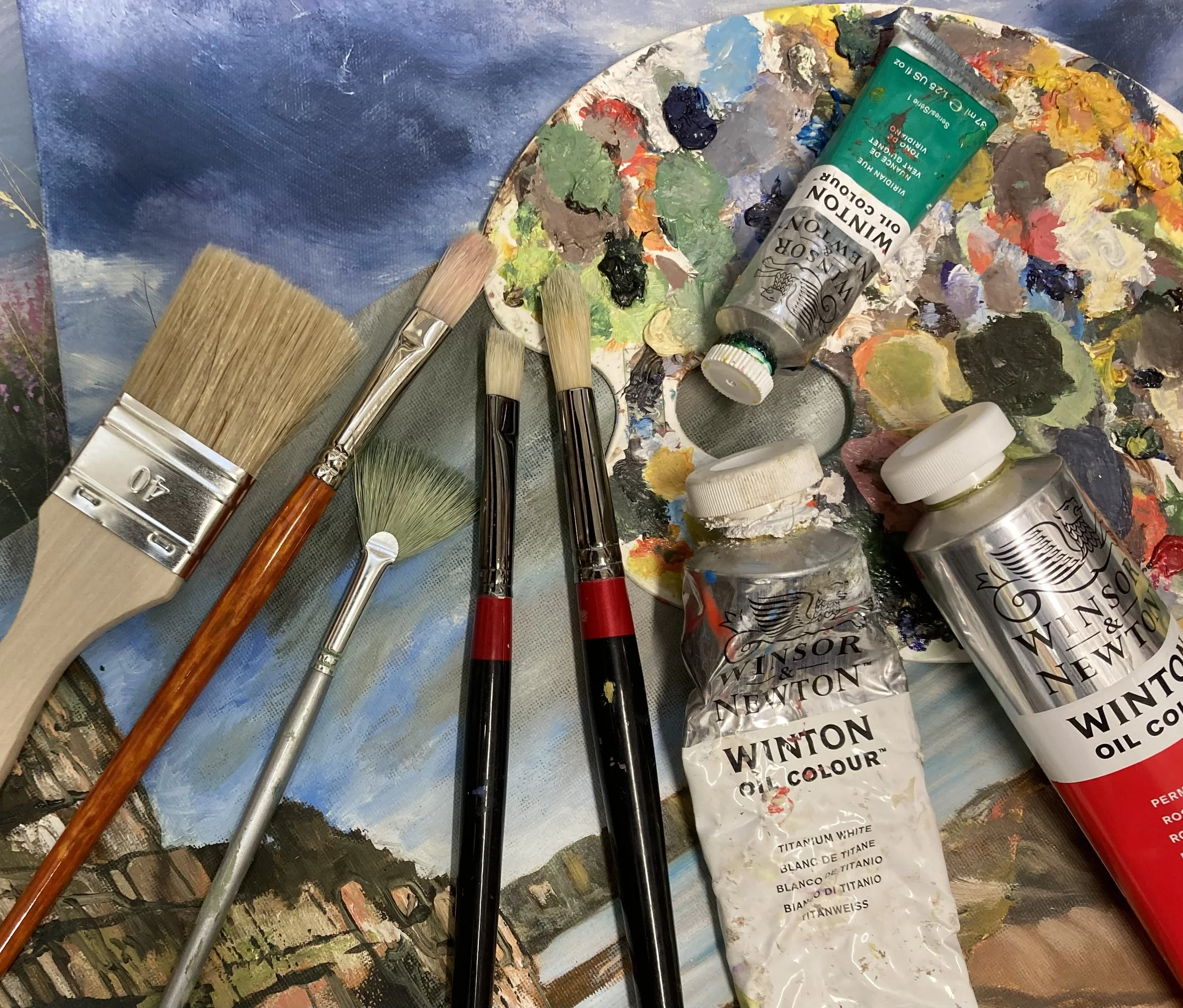 Six-week Intermediate Oil Painting Course with Rachael Alexander