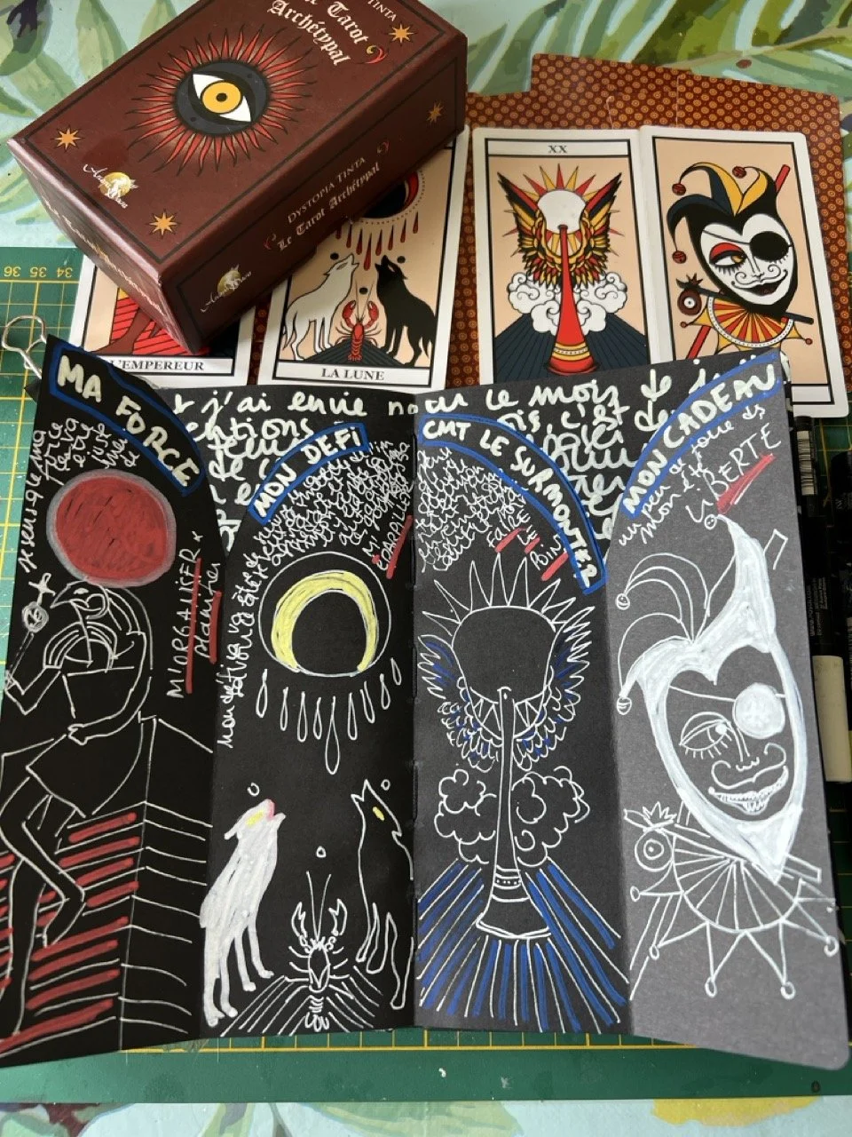 série d'été - le tarot archétypal pratique de journal créatif.jpeg