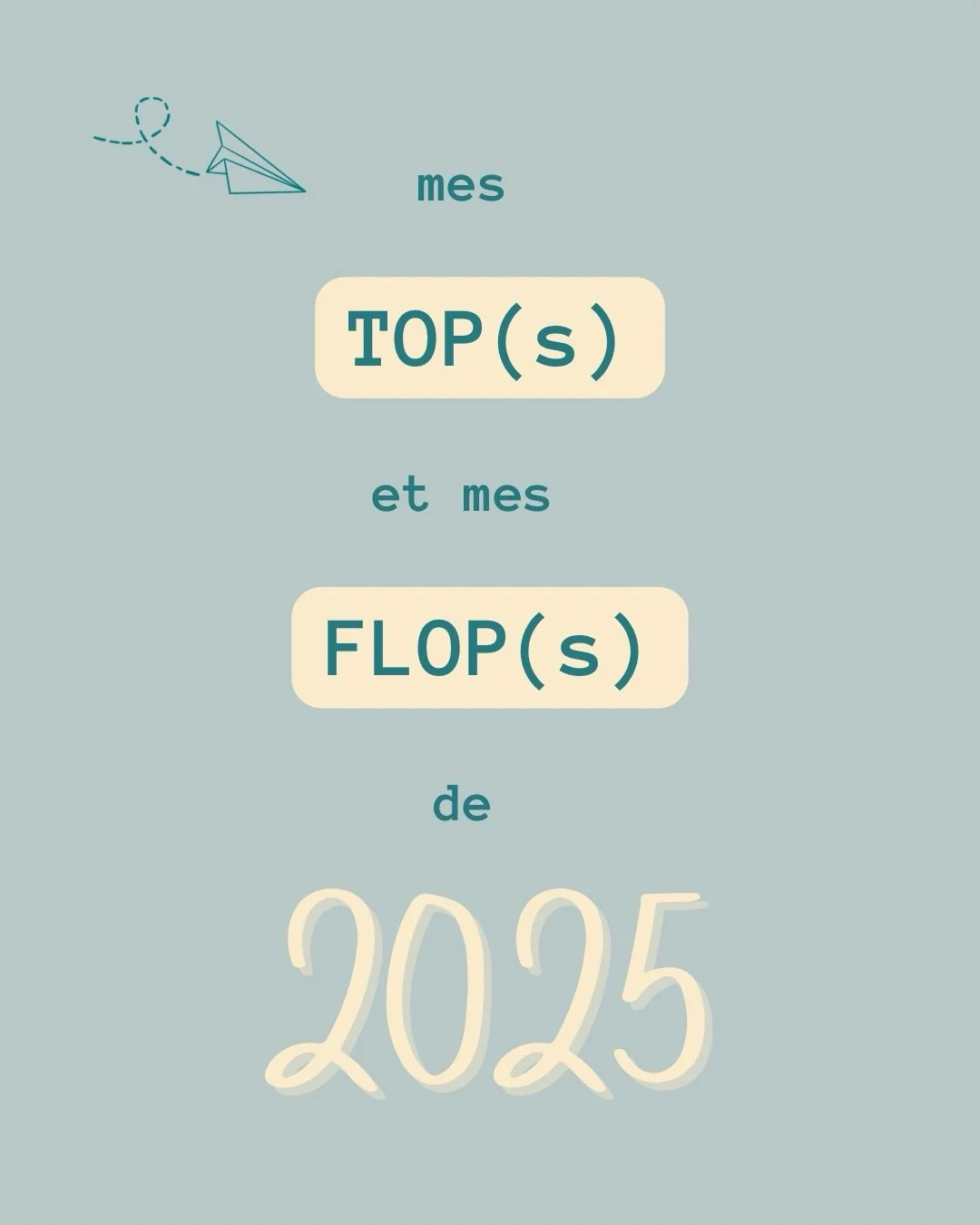 ⭐️ BILAN 2025 : mes tops et mes flops 💫

Je fais le point sur mon ann&eacute;e avec authenticit&eacute; et partage (on pourrait m&ecirc;me dire transparence), des valeurs qui m&rsquo;ont guid&eacute; tout au long de 2025. 
Tout est dit dans le carro