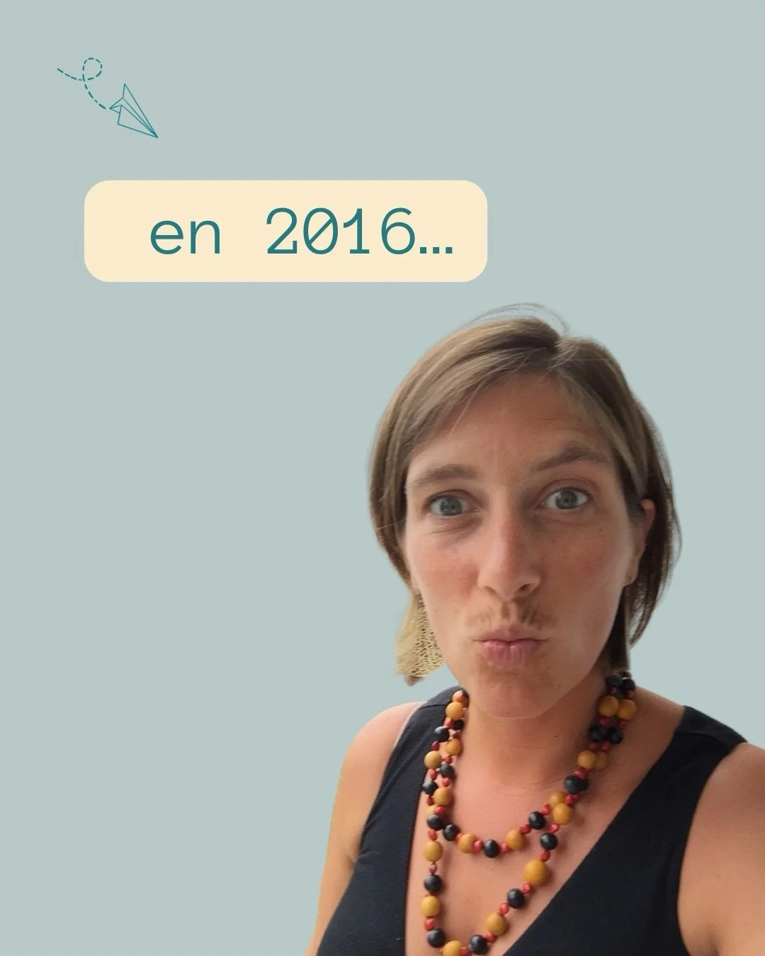 EN 2016 📸
Je ne pouvais pas louper cette trend 2016, qui consiste &agrave; montrer des photos d&rsquo;il y a 10 ans&hellip; Parce que pour moi, 2016 a &eacute;t&eacute; une ann&eacute;e super importante : 
- Je me suis mari&eacute;e 👰 💖
- J&rsquo;