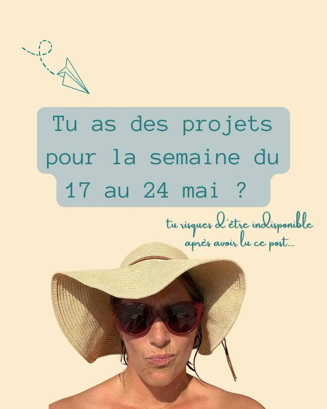 🌿RETRAITE CREATIVE en PROVENCE VERTE 🖍️
Dates : du 17 au 24 mai 2026
&Agrave; Salernes (Var) 🇫🇷 
☀️Au programme : Journal cr&eacute;atif, ateliers cr&eacute;atifs, balades, piscine, nature, march&eacute;s proven&ccedil;aux et surprises
Il ne rest