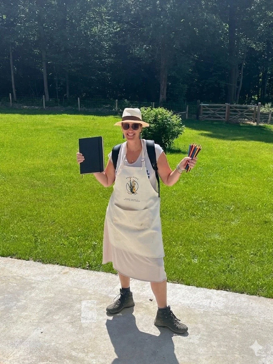 Julie dans le Condroz journal créatif