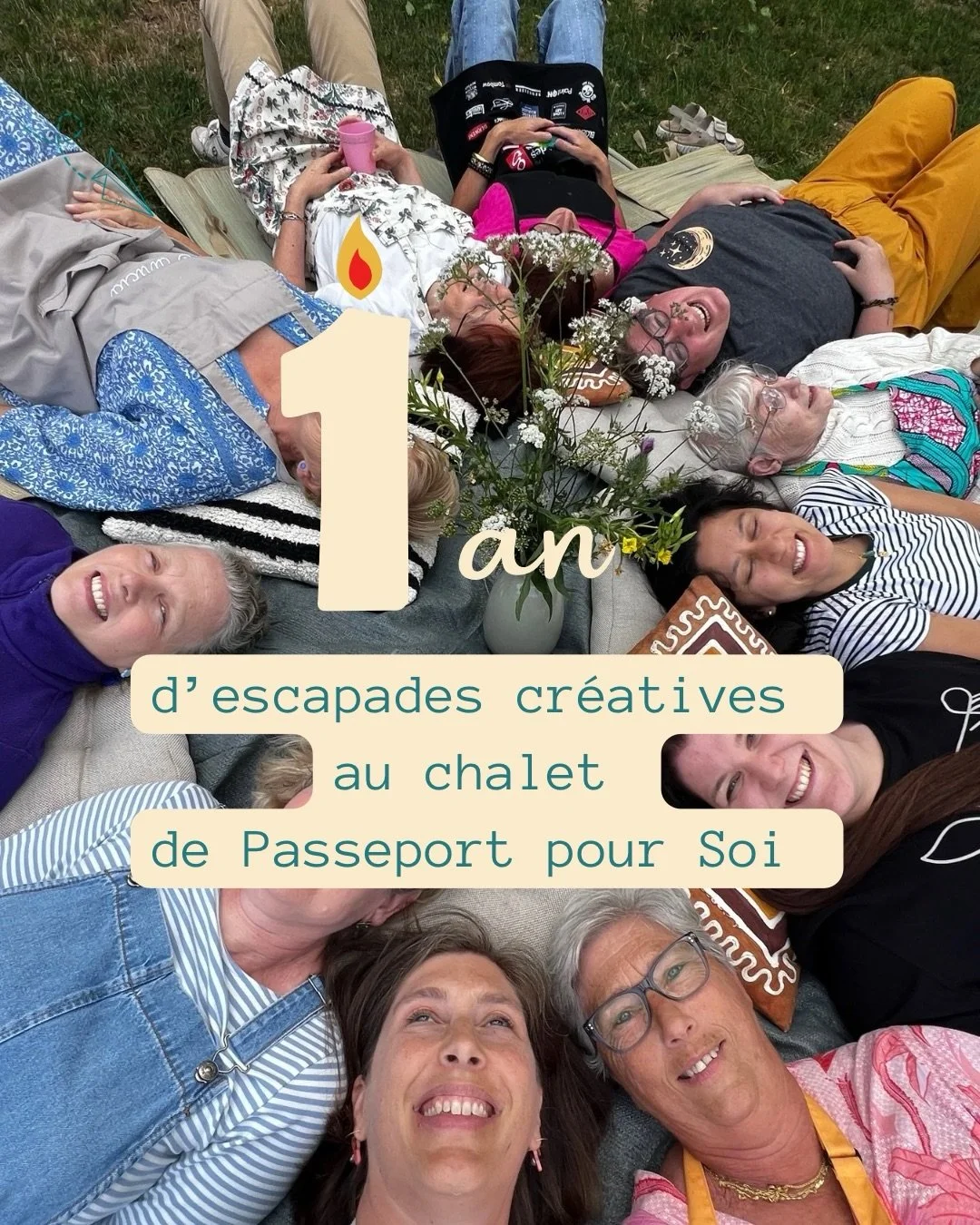 🌿 Une escapade cr&eacute;ative au chalet de Passeport pour Soi, &agrave; Xhos pr&egrave;s de Li&egrave;ge, c&rsquo;est une journ&eacute;e de journal cr&eacute;atif et de d&eacute;connexion totale en pleine nature. Et samedi dernier, en cl&ocirc;tura