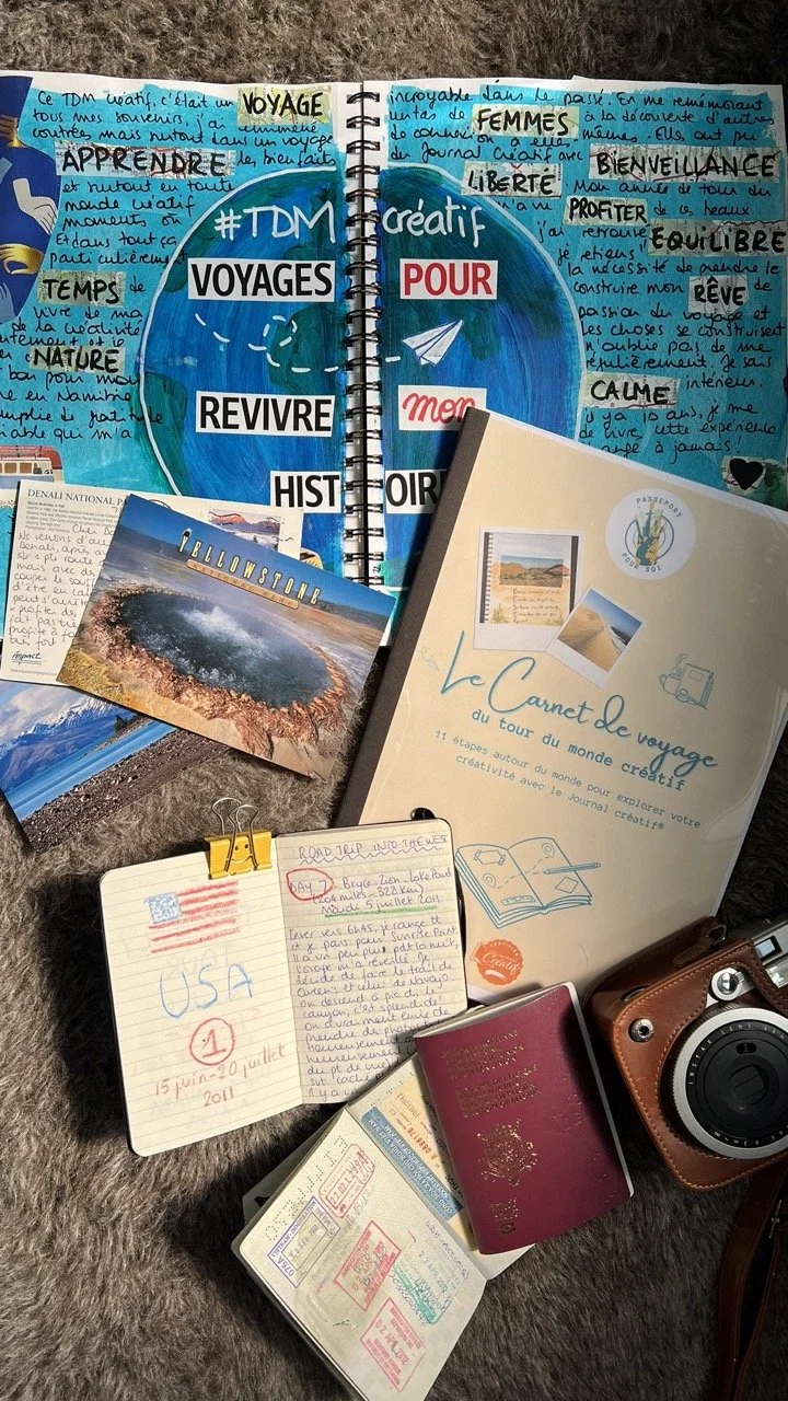 Le Carnet de voyage du Tour du monde créatif