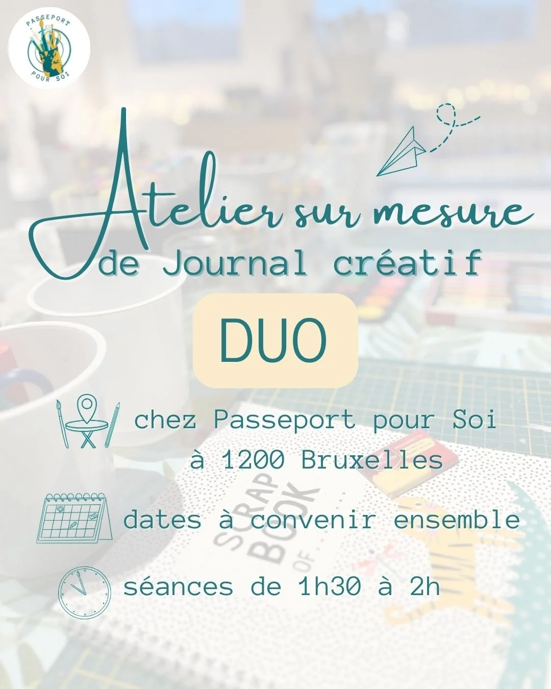 Atelier sur mesure de journal créatif en duo à Bruxelles.jpg