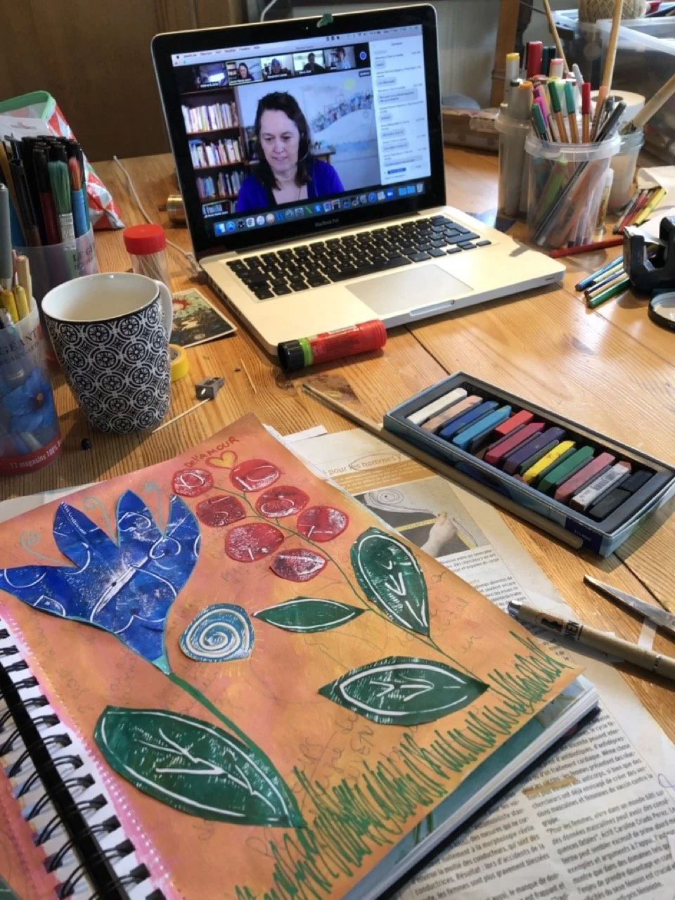 formation certifiante animer accompagner journal creatif  anne marie jobin