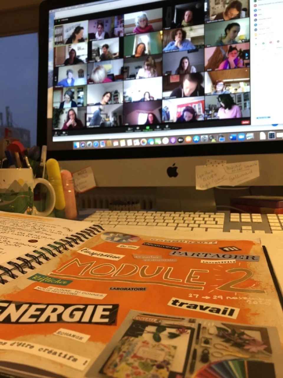formation certifiante animer accompagner journal creatif en ligne plusieurs modules