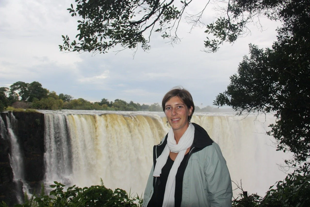 le tour du monde créatif nous emmenera peut-être visiter les chutes victoria au zimbabwe - c'est vous qui tenez la boussole