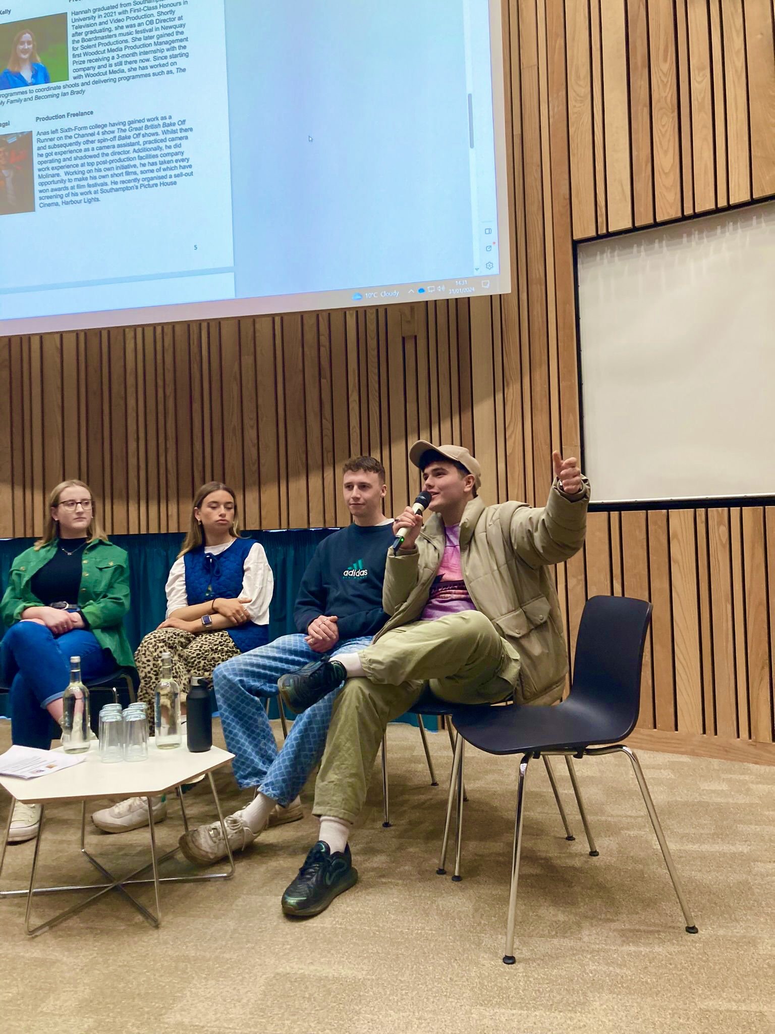 SPEAKING AT BOURNEMOUTH UNIVERSITY!