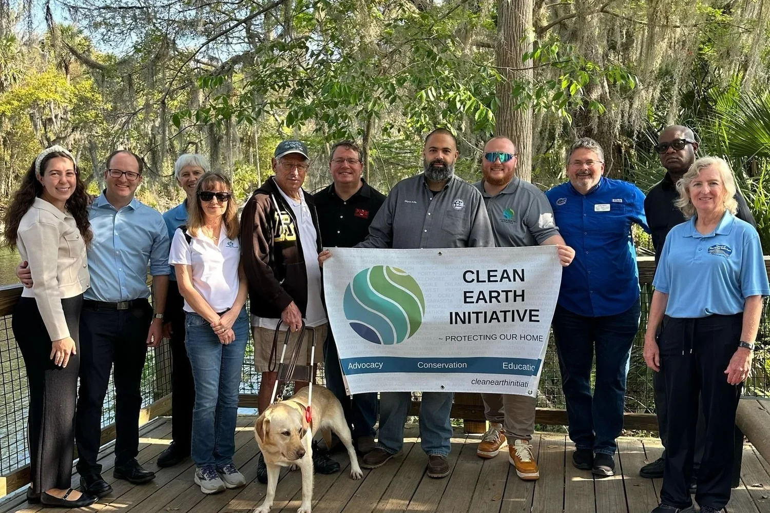 Tour of Blue Spring State Park - On Sunday, March 9th, we had an educational tour of Blue Spring State Park. This event was in partnership with the Friends of Blue Spring State Park (CSO). We discussed local conservation issues, policy and potential
