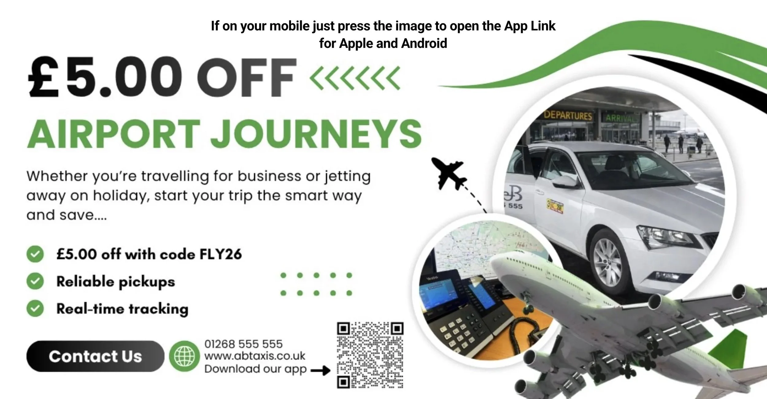 £5 Discount Airport Promotion…