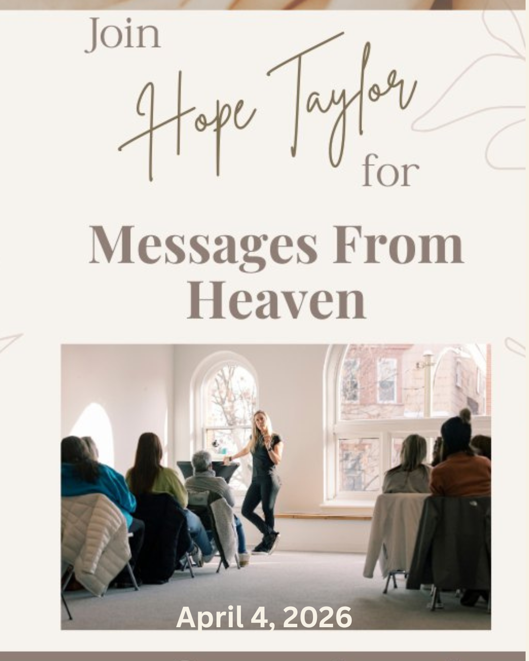 Messages from Heaven with Hope Taylor