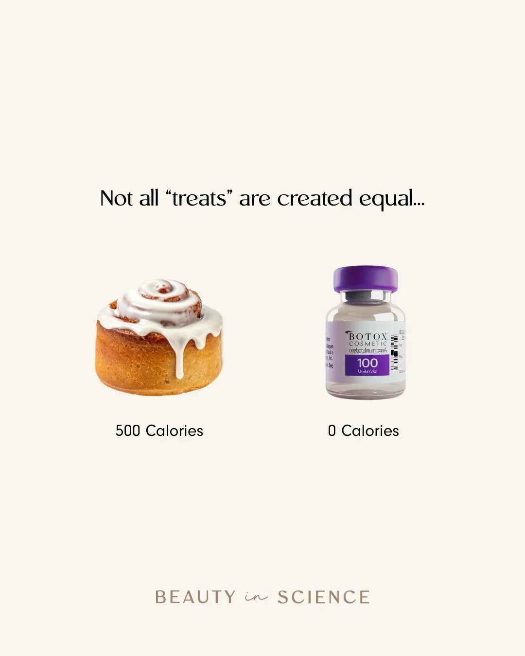 Some treats are temporary, and some are strategic. 😉 Which treat are you choosing today? 💉✨️⁠
⁠
#medspahumor