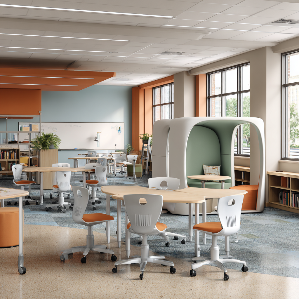 Spatial strategy for high-impact learning, how to design classrooms the right way.