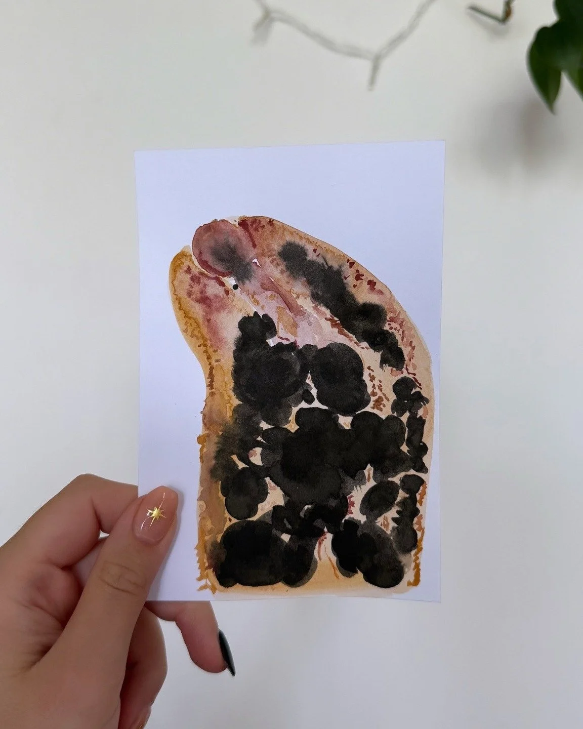 Parasites cling to and transform their host, much like cultural myths of the monstrous feminine twist the womb into a site of danger | Postcard sized parasite study + inspo pics from the Parasite Museum #grotesquefeminine