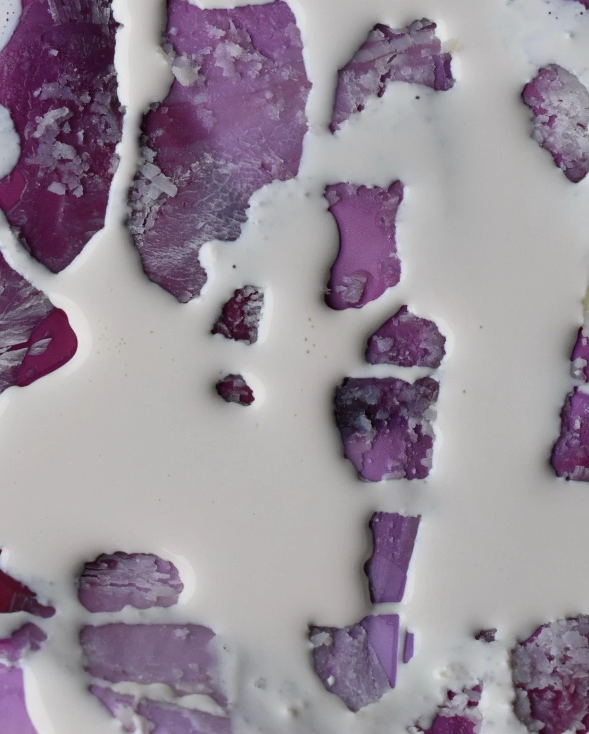 Liquid latex and wax dripping on photos #grotesquefeminine