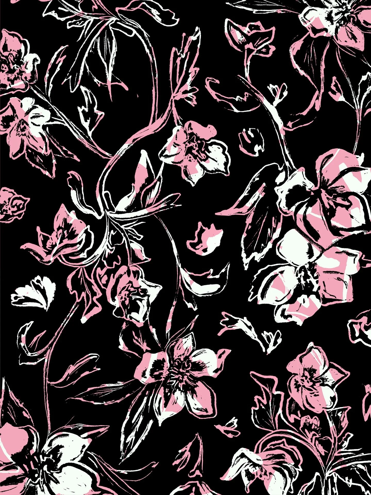 quick floral design on procreate 🌺

#printdesign #printdesigner #procreate