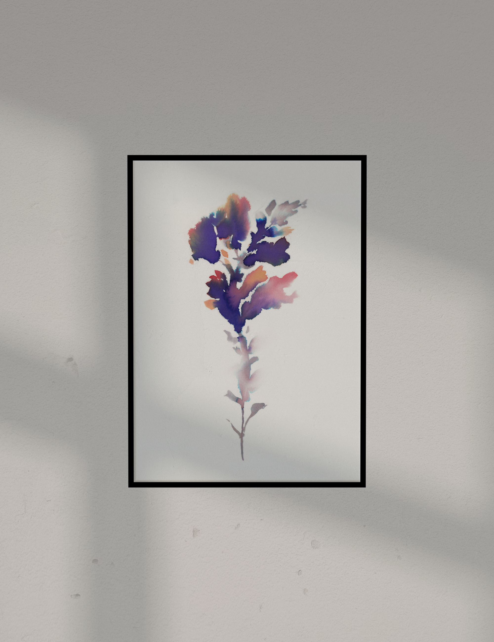 Abstract Flower Print
