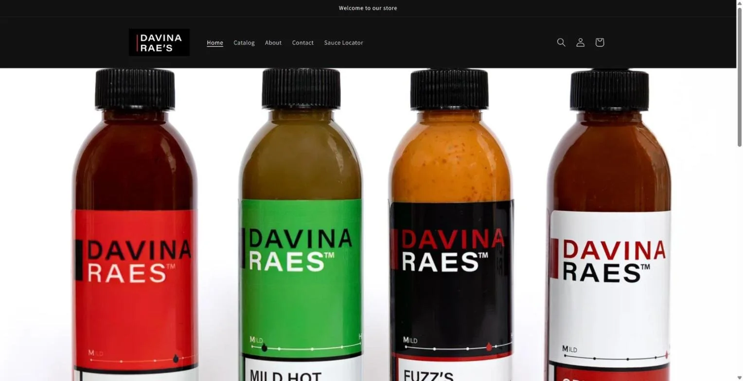 Davina Raes Hot Sauce