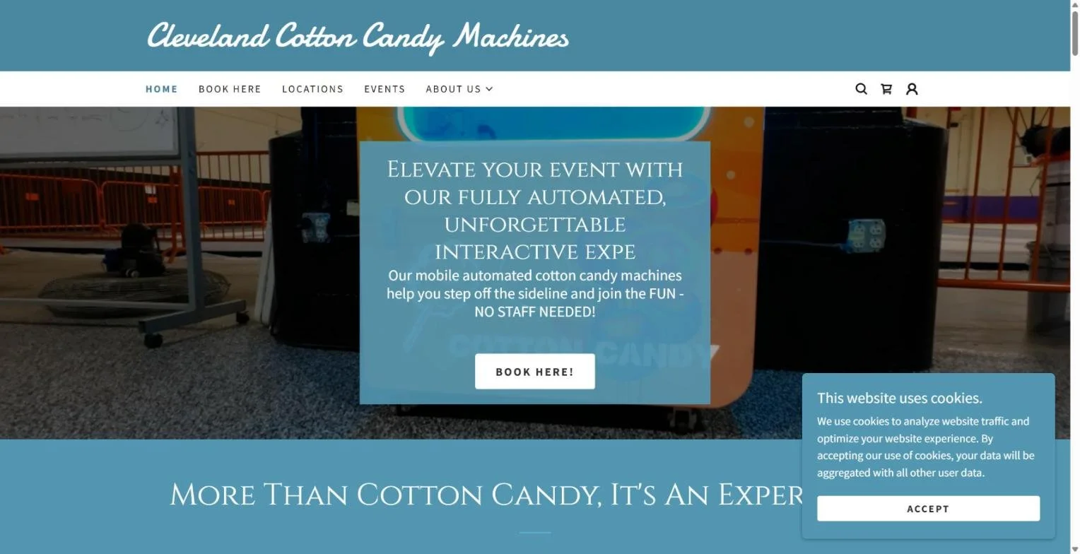 Cleveland Cotton Candy Machines