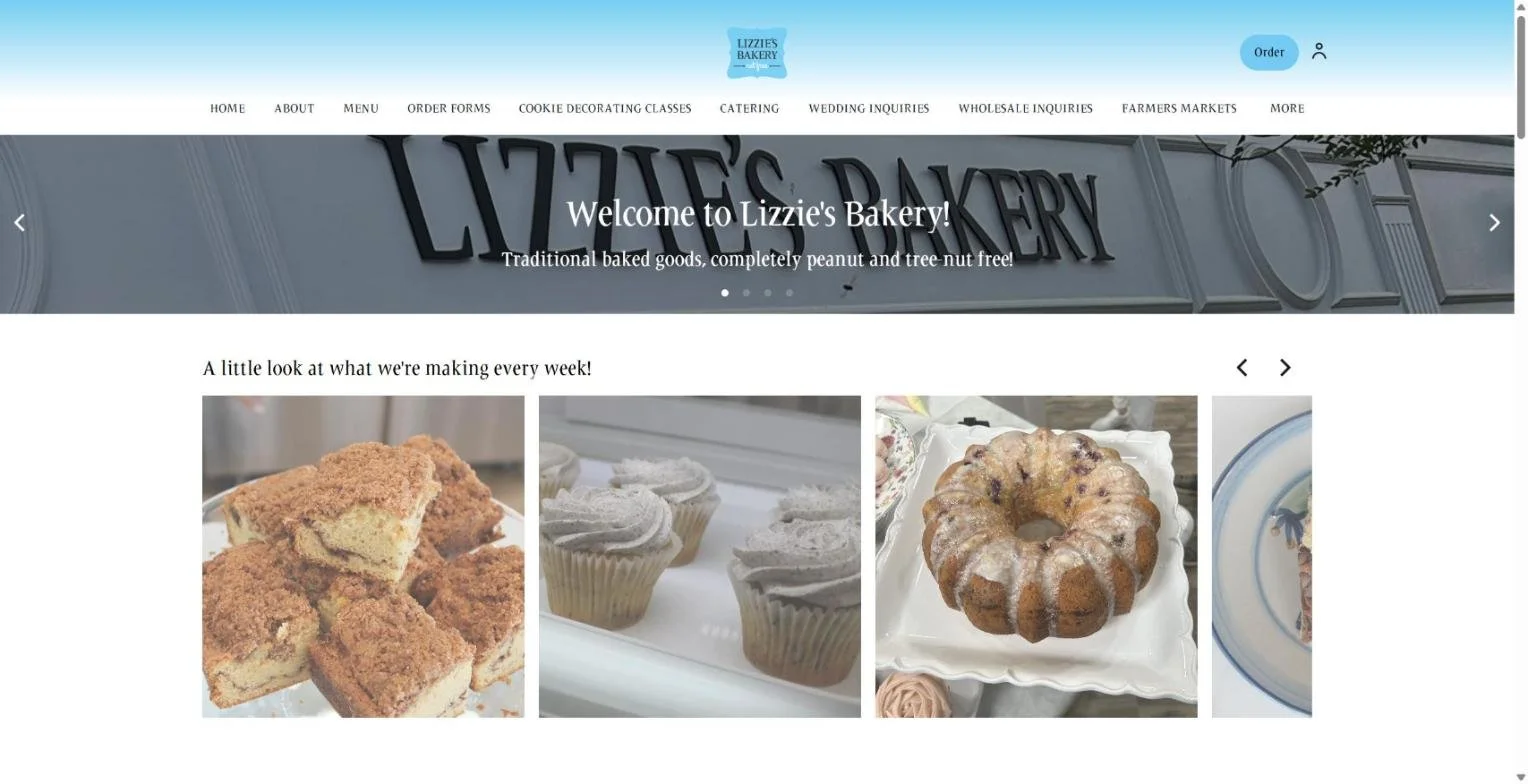 Lizzie's Bakery Nut Free