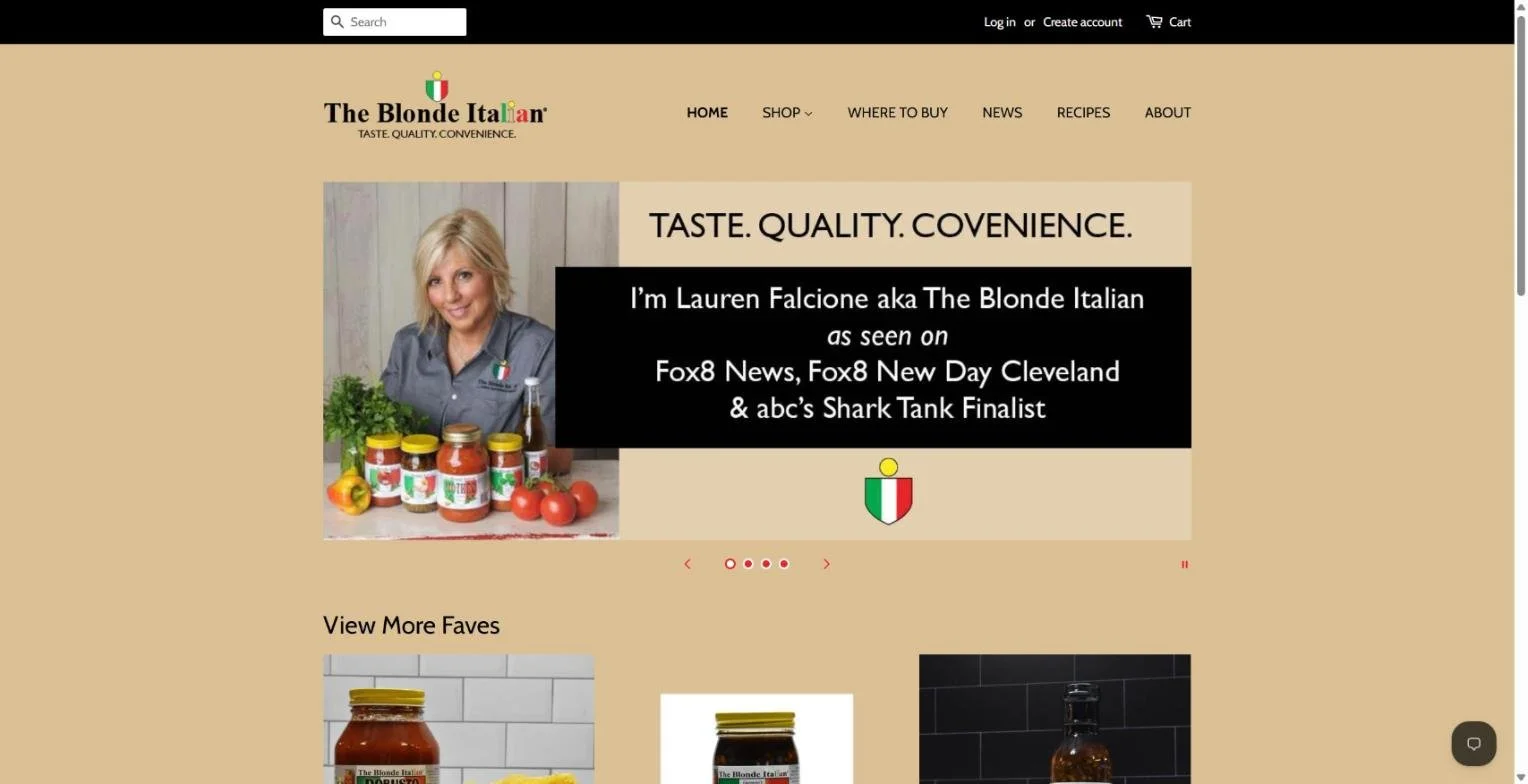 The Blonde Italian