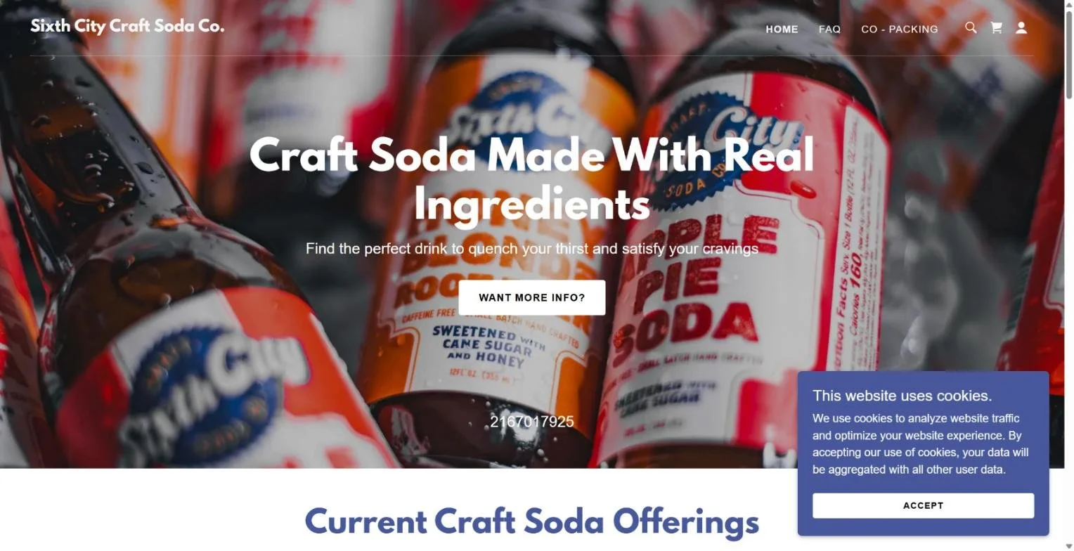 Sixth City Craft Soda
