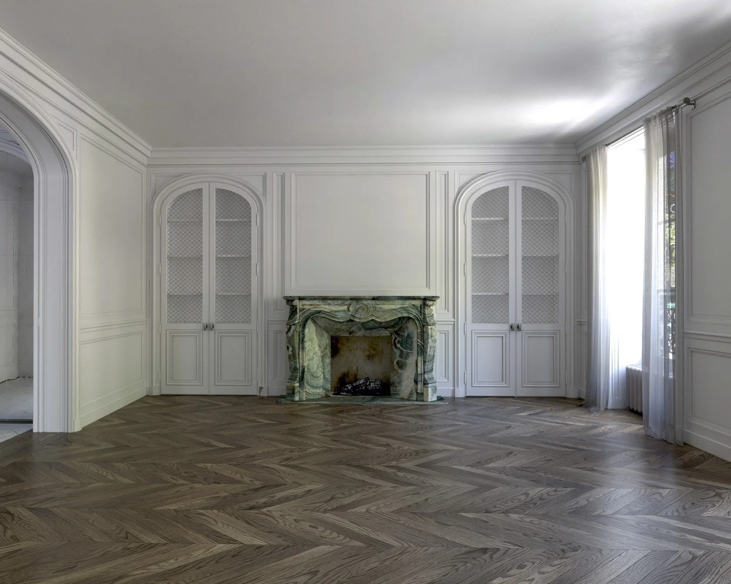 Every panel aligned.
Every shadow line considered.