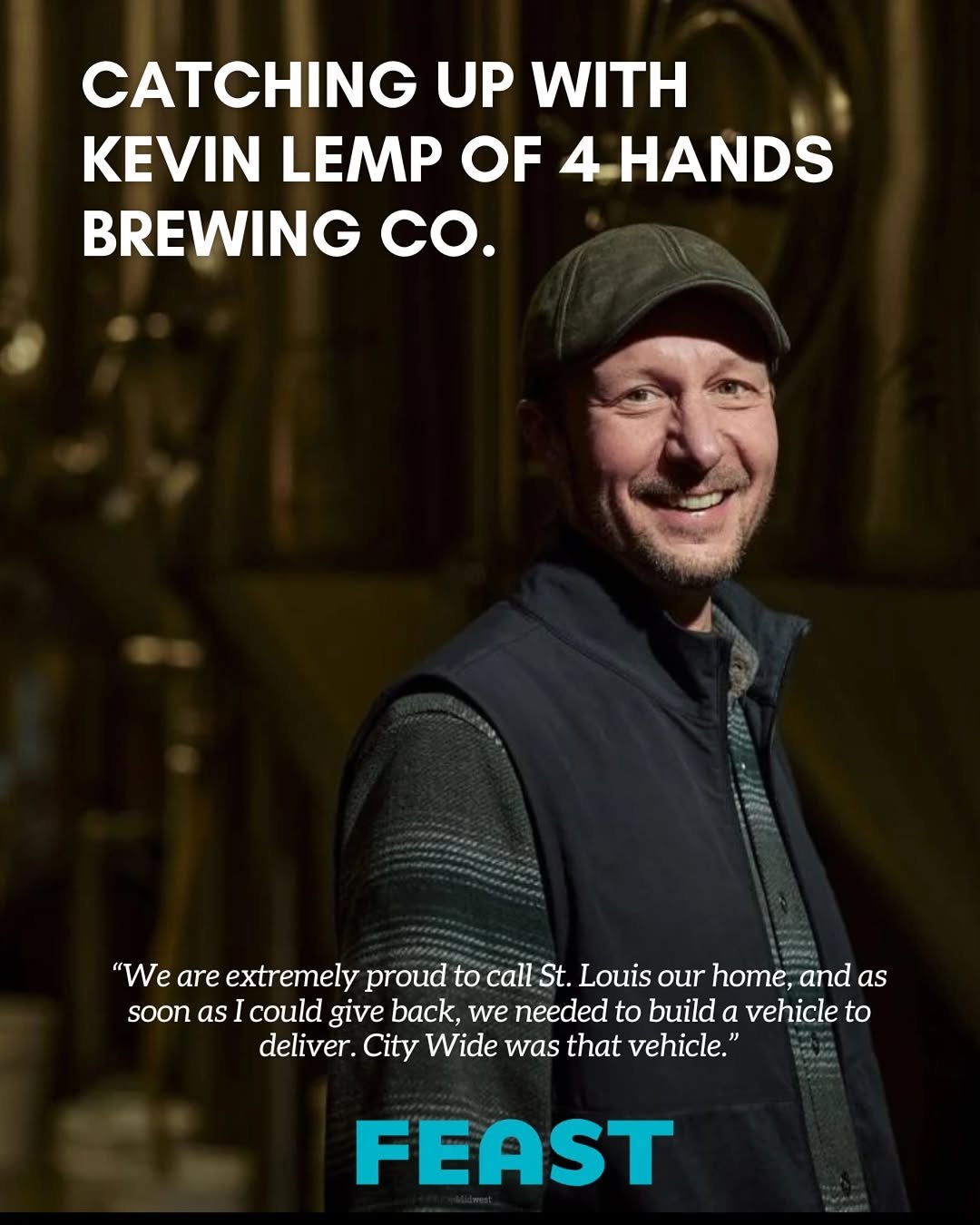 Catching up with Kevin Lemp of 4 Hands Brewing Co.