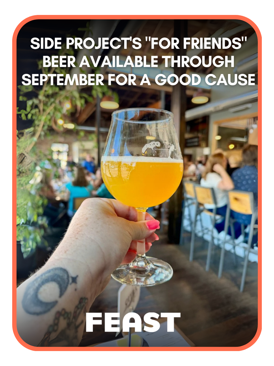 Side Project's "For Friends" beer available through September for a good cause