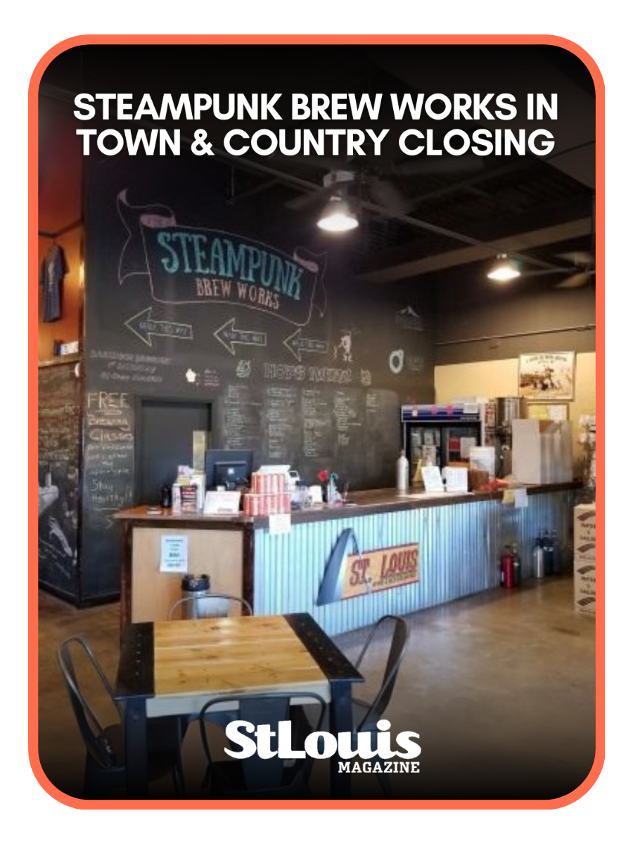Steampunk Brew Works in Town & Country closing