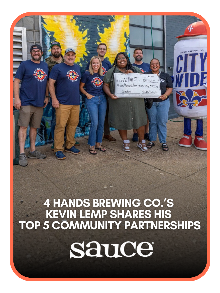 4 Hands Brewing Co.’s Kevin Lemp shares his top 5 community partnerships