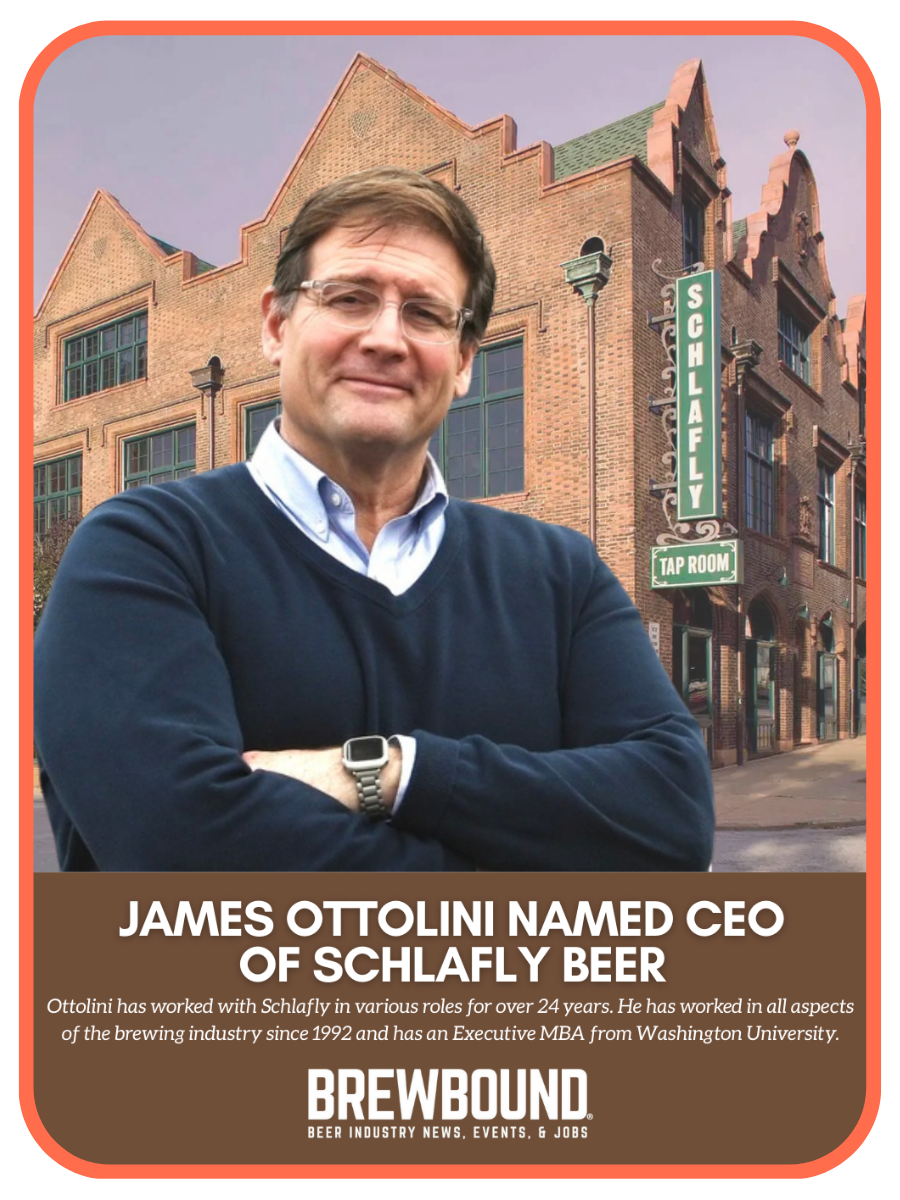 James Ottolini Named CEO of Schlafly Beer
