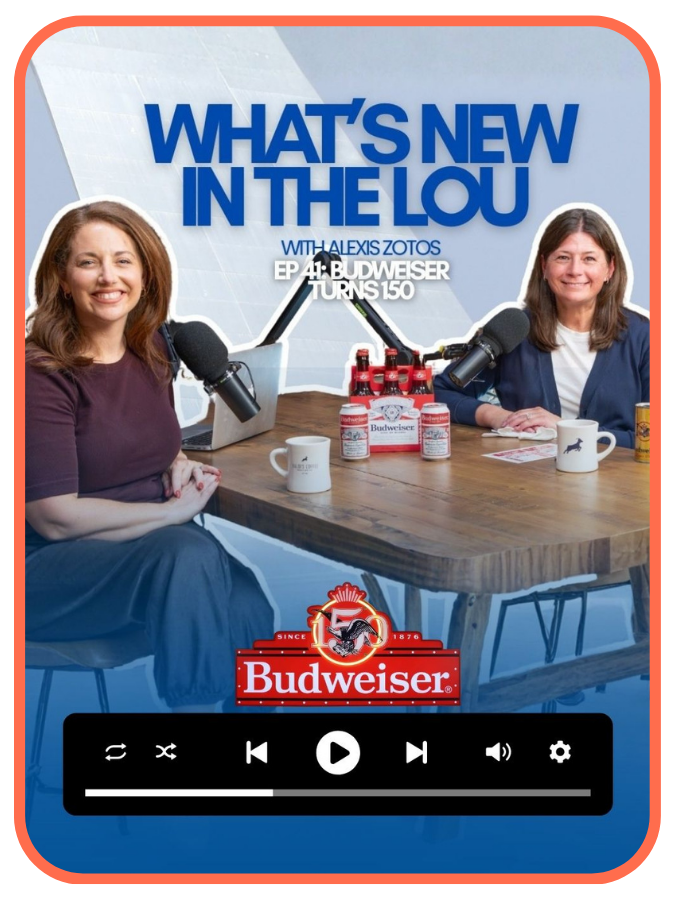 Podcast: Whats New In The Lou - Budweiser Turns 150