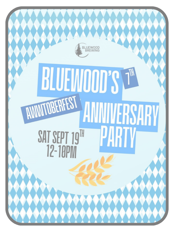 Bluewood's 7th Anniversary Awwtoberfest Party