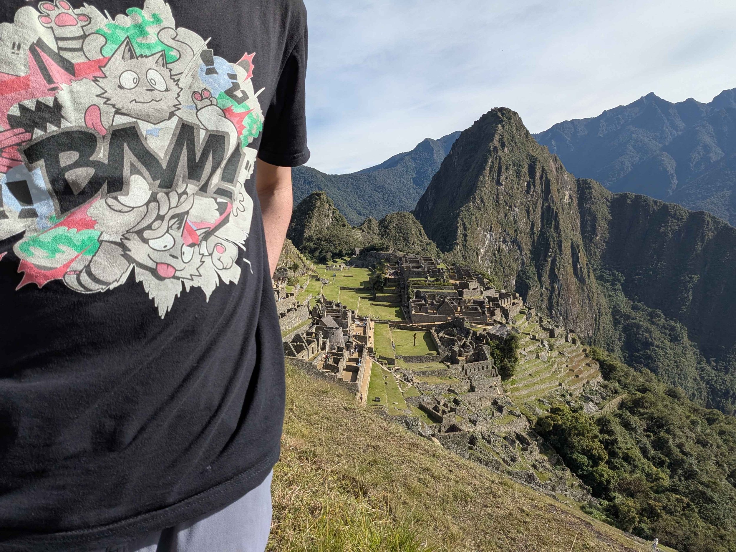 Cam - Labirhin made it to Machu Picchu!