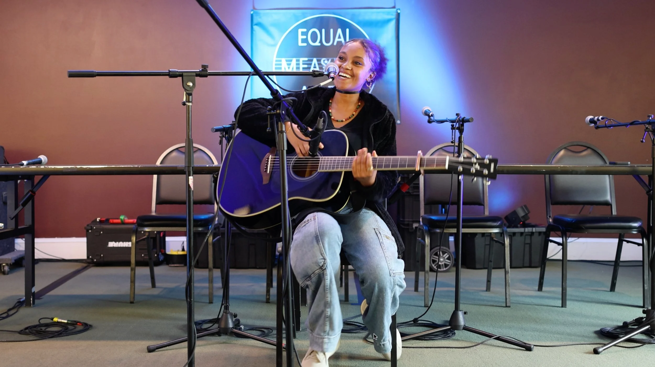 Edelawit performs at All Roads Music Festival in Belfast